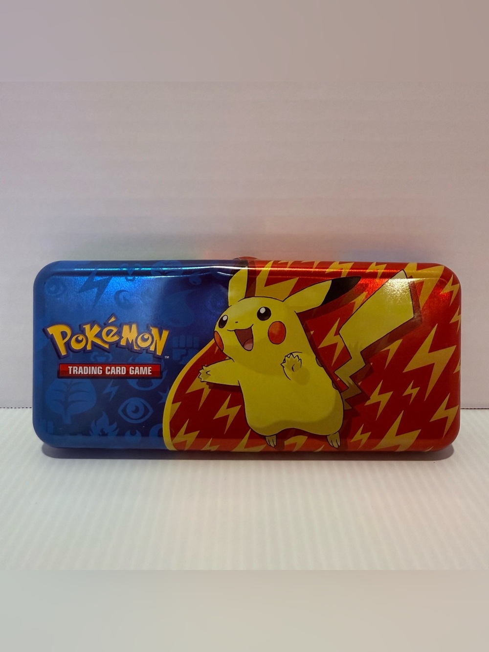 Pokemon Pikachu Trading Card Game Game Freak Pencil Tin Case 2023
